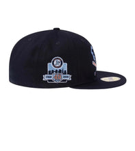 Load image into Gallery viewer, NEW ERA OAKLAND ATHLETICS 40TH ANNIVERSARY GLACIER BLUE PAISLEY EDITION 59FIFTY FITTED CAP

