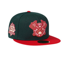 Load image into Gallery viewer, NEW ERA ATLANTA BRAVES 150TH ANNIVERSARY COPPER TWO TONE PRIME EDITION 59FIFTY FITTED HAT
