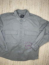 Load image into Gallery viewer, Wtl.co oversize grey shirt
