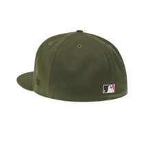 Load image into Gallery viewer, NEW ERA ATLANTA BRAVES ALL STAR GAME 2001 WOODGREEN LAVA EDITION 59FIFTY FITTED CAP
